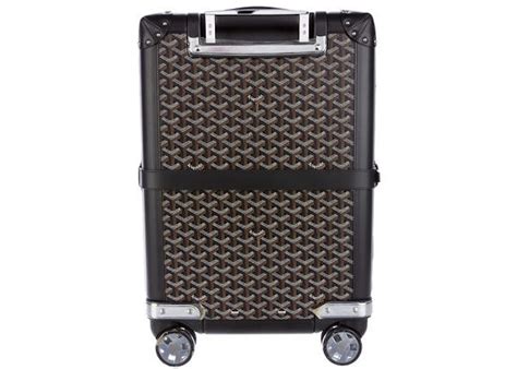 goyard aba bourget suitcase goyardine black|Goyard Aba Bourget Suitcase Goyardine Black .